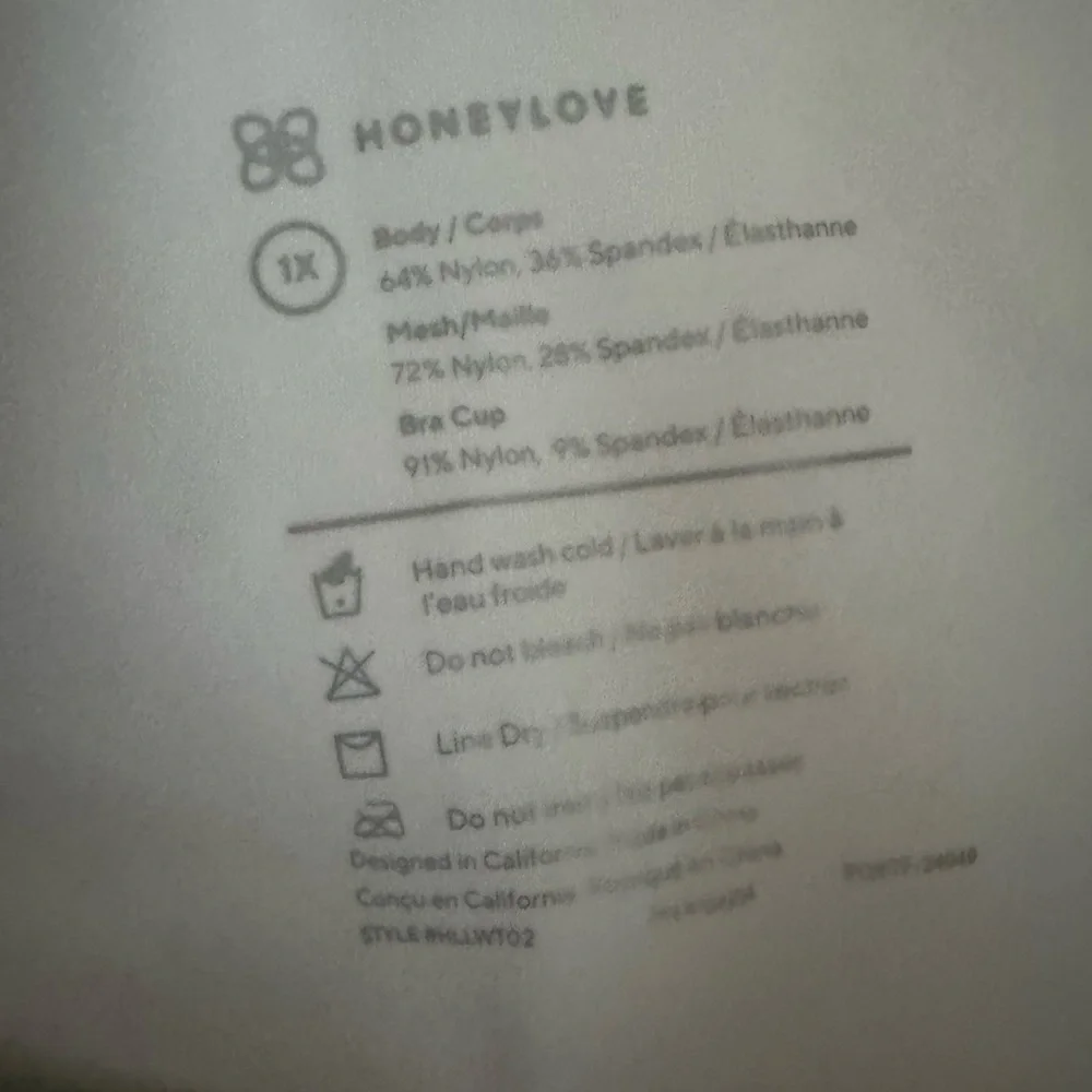 Honeylove White Sleeveless Top - Picture 2 of 2